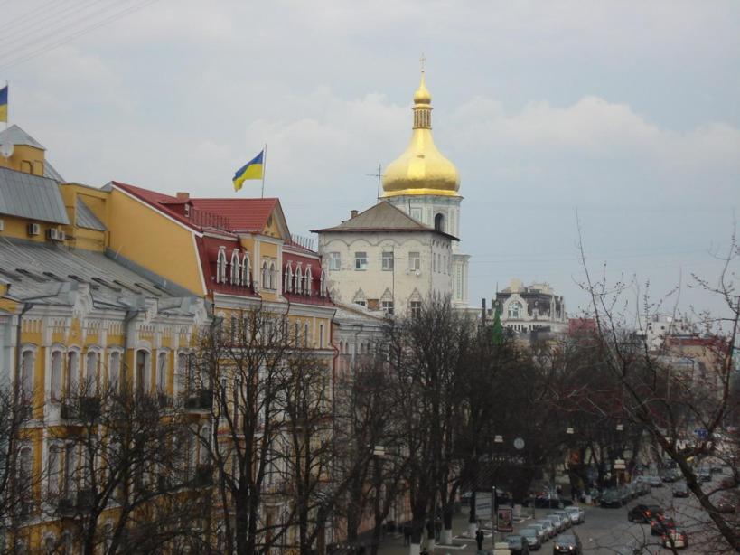 Квартира На Золотых Воротах, Центр Kiev Exterior foto